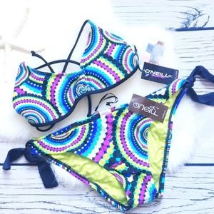 O'Neill Dippin Dots Bikini - Size M NWT
